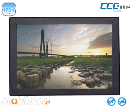 Industial Touch PC CCETouch CT15-PC Komputer panelowy Panel PC Norma odporności IP54 Przemysłowy komputer panelowy Ekran rezystancyjny 5 wire resistive wyświetlacz 15 cali mobilator.pl New Portable Devices Windows RS-232 COM 