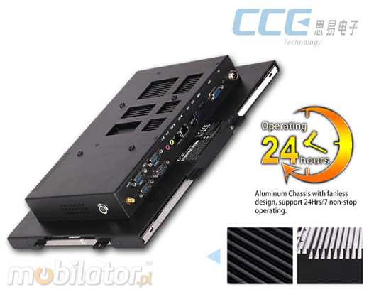 Komputer panelowy (Open Frame) CCETouch CT15-OPCR Komputer panelowy Panel PC Open Frame Przemysłowy komputer panelowy Ekran rezystancyjny 5 wire resistive wyświetlacz 15 cali mobilator.pl New Portable Devices Windows Intel Celeron Open Frame Touch Screen PC CCETouch CT15-OPCR do zabudowy kiosk internetowy bankomat