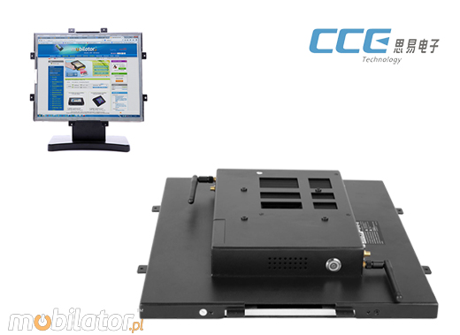 Komputer panelowy (Open Frame) CCETouch CT17-OPCR Komputer panelowy Panel PC Open Frame Przemysłowy komputer panelowy Ekran rezystancyjny 5 wire resistive wyświetlacz 17 cali mobilator.pl New Portable Devices Windows Intel Celeron Open Frame Touch Screen PC CCETouch CT17-OPCR do zabudowy kiosk internetowy bankomat
