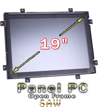 Komputer panelowy (Open Frame) CCETouch CT19-OPC SAW Komputer panelowy Panel PC Open Frame Przemysłowy komputer panelowy Ekran rezystancyjny SAW wyświetlacz 19 cali mobilator.pl New Portable Devices Windows Intel Celeron Open Frame Touch Screen PC CCETouch CT19-OPC-SAW do zabudowy kiosk internetowy bankomat