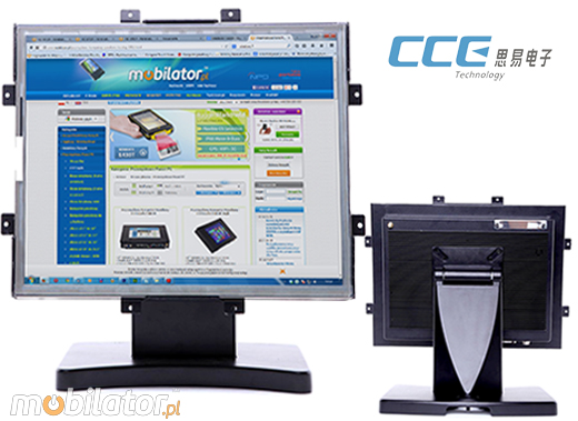 Komputer panelowy (Open Frame) CCETouch CT19-OPC SAW Komputer panelowy Panel PC Open Frame Przemysłowy komputer panelowy Ekran rezystancyjny SAW wyświetlacz 19 cali mobilator.pl New Portable Devices Windows Intel Celeron Open Frame Touch Screen PC CCETouch CT19-OPC-SAW do zabudowy kiosk internetowy bankomat
