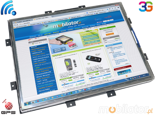 Komputer panelowy (Open Frame) CCETouch CT19-OPCR Komputer panelowy Panel PC Open Frame Przemysłowy komputer panelowy Ekran rezystancyjny 5 wire resistive wyświetlacz 19 cali mobilator.pl New Portable Devices Windows Intel Celeron Open Frame Touch Screen PC CCETouch CT19-OPCR do zabudowy kiosk internetowy bankomat