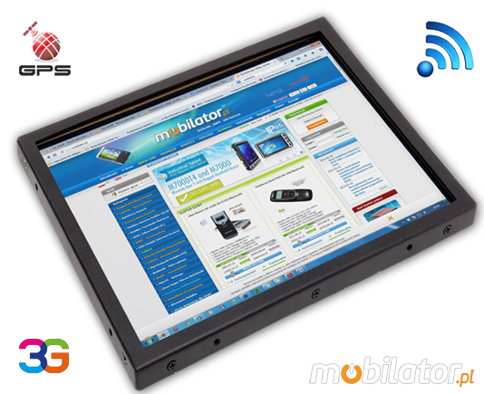 Industial Touch PC CCETouch CT19-PC Komputer panelowy Panel PC Norma odporności IP54 Przemysłowy komputer panelowy Ekran rezystancyjny 5 wire resistive wyświetlacz 19 cali mobilator.pl New Portable Devices Windows RS-232 COM 
