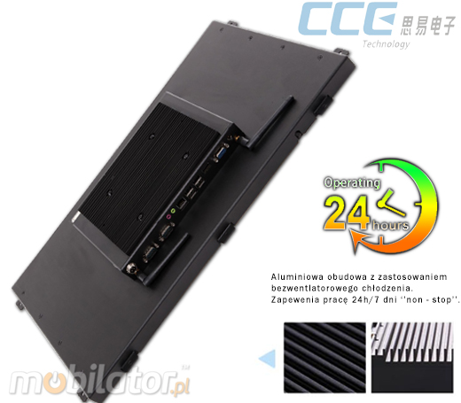 Komputer panelowy (Open Frame) CCETouch CT22-OPCR Komputer panelowy Panel PC Open Frame Przemysłowy komputer panelowy Ekran IR wyświetlacz 22 cale mobilator.pl New Portable Devices Windows Intel Celeron Open Frame Touch Screen PC CCETouch CT22-OPCR do zabudowy kiosk internetowy bankomat