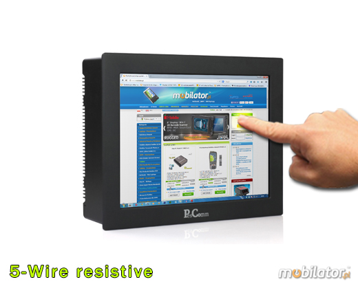 HAXUN Industrial Panel-PC Ha-IPC104-D2550 Komputer przemysłowy Panel PC Ha-IPC104-D2550 Norma odporności IP65 Przemysłowy komputer panelowy Ekran rezystancyjny 5 wire resistive wyświetlacz 10 cali mobilator.pl New Portable Devices Windows