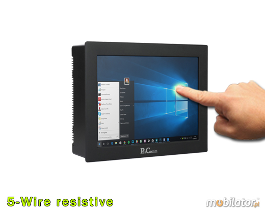 HAXUN Industrial Panel-PC Ha-IPC800-N2800 Komputer przemysłowy Panel PC Ha-IPC 800-N2800 Norma odporności IP65 Przemysłowy komputer panelowy Ekran rezystancyjny 5 wire resistive wyświetlacz 8 cali mobilator.pl New Portable Devices Windows