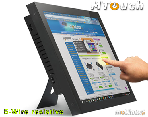 MTouch Industrial Przemysłowy PanelPC MobiBOX 19 - i5  Komputer panelowy Panel PC  Przemysłowy komputer panelowy Ekran rezystancyjny 5 wire resistive wyświetlacz 19 cali mobilator.pl New Portable Devices Windows RS-232 COM VGA HDMI Intel Core i3 i5 i7