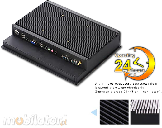 HAXUN Industrial Panel-PC Ha-IPC121 Komputer przemysłowy Panel PC Ha-IPC121 Norma odporności IP65 Przemysłowy komputer panelowy Ekran rezystancyjny 5 wire resistive wyświetlacz 12 cali mobilator.pl New Portable Devices Windows