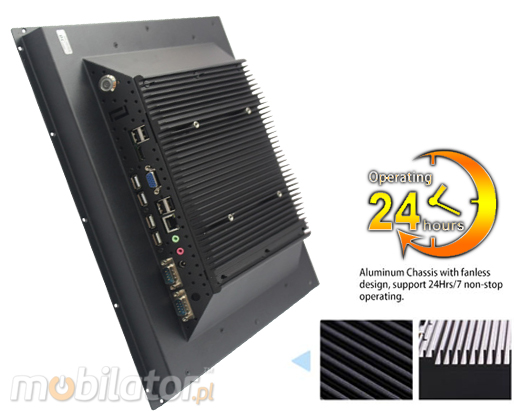 HAXUN Industrial Panel-PC Ha-IPC150-D2550 Komputer przemysłowy Panel PC Ha-IPC150-D2550 Norma odporności IP65 Przemysłowy komputer panelowy Ekran rezystancyjny 5 wire resistive wyświetlacz 15 cali mobilator.pl New Portable Devices Windows