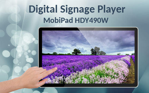 touch panel advertising panel information screen wi-fi digital signage usb lan