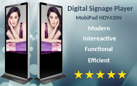 touch panel advertising panel information screen wi-fi digital signage bluetooth usb lan info kiosk lcd totem