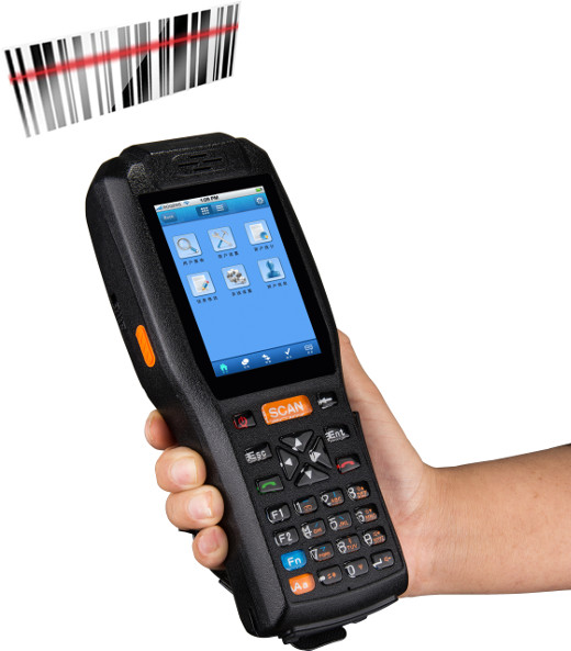 MobiPad Kolektor Przemysłowy NFC 1D 2D Skaner kodów drukarka aparat