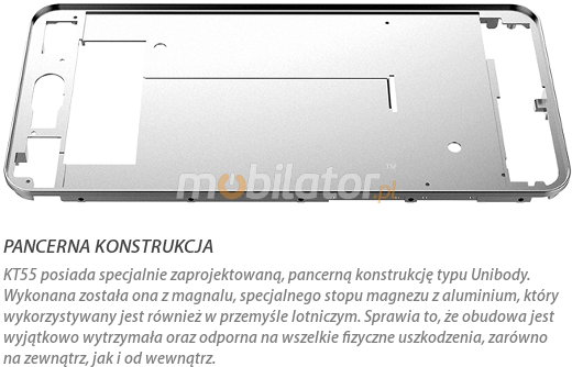 wodoodporny wstrząsoodporny przemysłowy wytrzymały odporny kolektor danych NFC 4G  android IP65