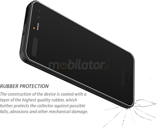 waterproof shockproof industrial rugged durable data collector NFC 4G android IP65