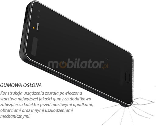 wodoodporny wstrząsoodporny przemysłowy wytrzymały odporny kolektor danych NFC 4G  android IP65