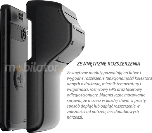wodoodporny wstrząsoodporny przemysłowy wytrzymały odporny kolektor danych NFC 4G  android IP65