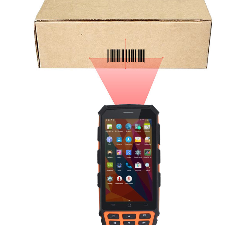 rugget data collector with ip65 norm military barcode scanner new portable device mobilator