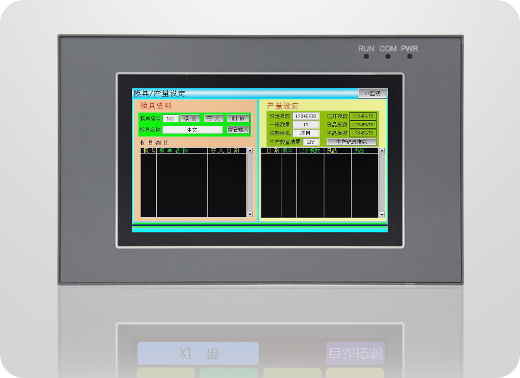 Control panel HMI operator panel Windows CE Modbus PLC RS232