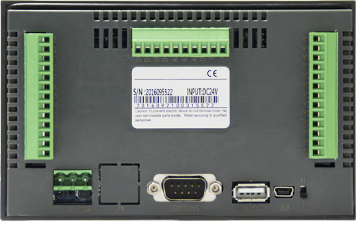 Control panel HMI operator panel Windows CE Modbus PLC RS232