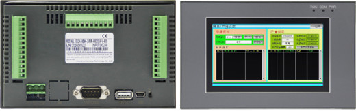 Control panel HMI operator panel Windows CE Modbus PLC RS232