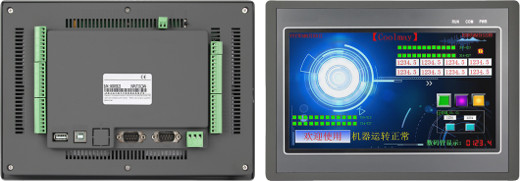 Control panel HMI operator panel Windows CE Modbus PLC RS232