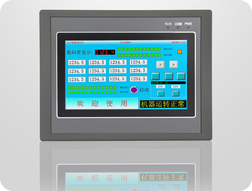 Control panel HMI operator panel Windows CE Modbus PLC RS232