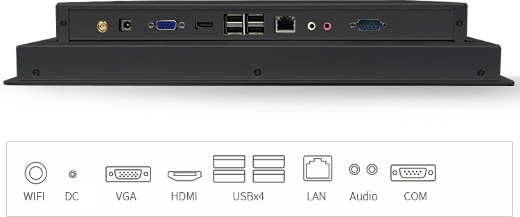 industrial panel operator panel PC industrial pc resistant waterproof dustproof schockproof durable IP65 wifi