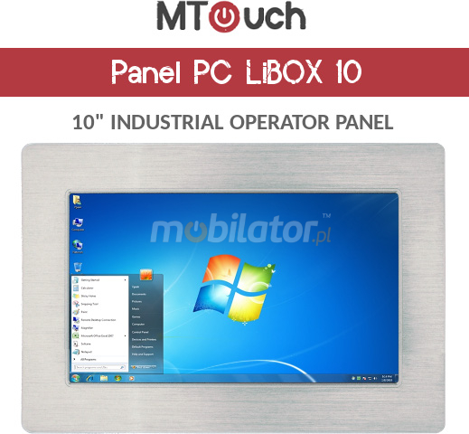 industrial monitor panel pc windows ip65