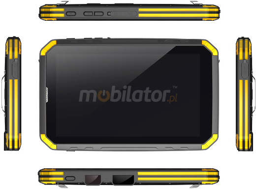 wodoodporny wstrząsoodporny przemysłowy wytrzymały odporny tablet NFC 4G Android 9.0 wojskowy IP68 MIL-STD 810G skaner kodów kreskowych 1D 2D