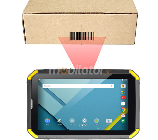 wodoodporny wstrząsoodporny przemysłowy wytrzymały odporny tablet NFC 4G windows 10 wojskowy IP67 MIL-STD 810G skaner kodów kreskowych 1D 2D