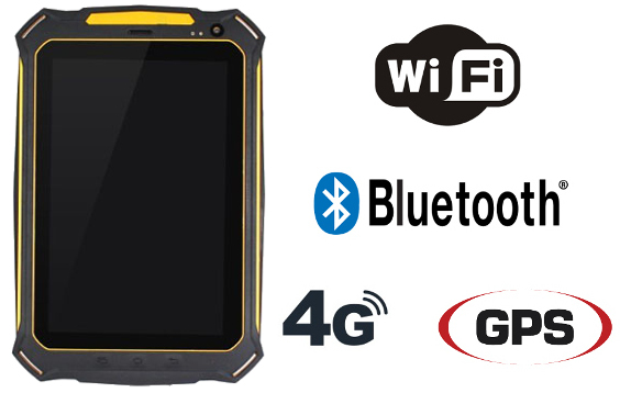 MobiPad tablet industrial NFC Wifi bluetooth 3g 4g