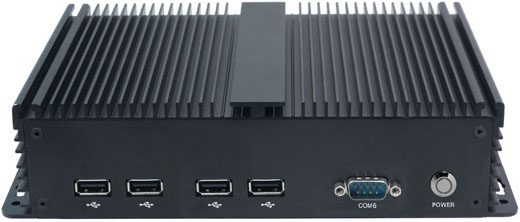 Industrial Fanless MiniPC IBOX-102 com rs232 hdmi vga