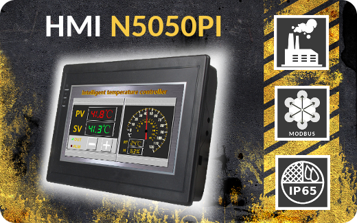 Panel sterowniczy HMI Panel operatorski Windows CE Modbus
