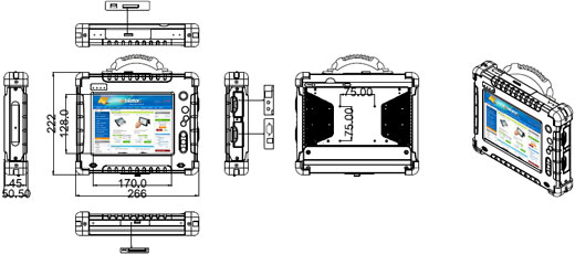 Amplux tp-m840r mil-810f mil-std 461e rugged wojskowy przemysłowy industrial army militar pc full ruggadized mobilator.pl