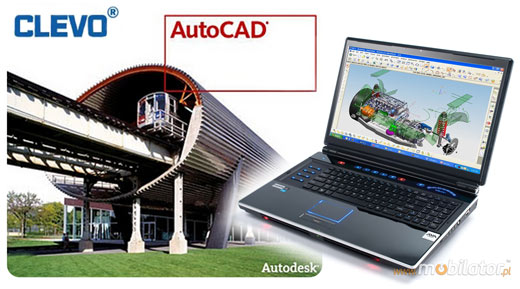 clevo sager 8180 P180HM mobilator laptop najmocniejszy na świecie dystrybutor umpc projektowanie auto cad 3d max autodesk cad