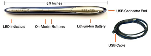 DOCUPEN UMPC GPS LAPTOP