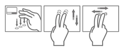 mobilator.pl Clevo P150EM multitouch wielodotykowy touchpad