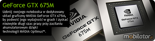 Clevo P370EM nVidia GeForce GTX 675M