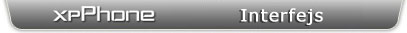 xpPhone interface