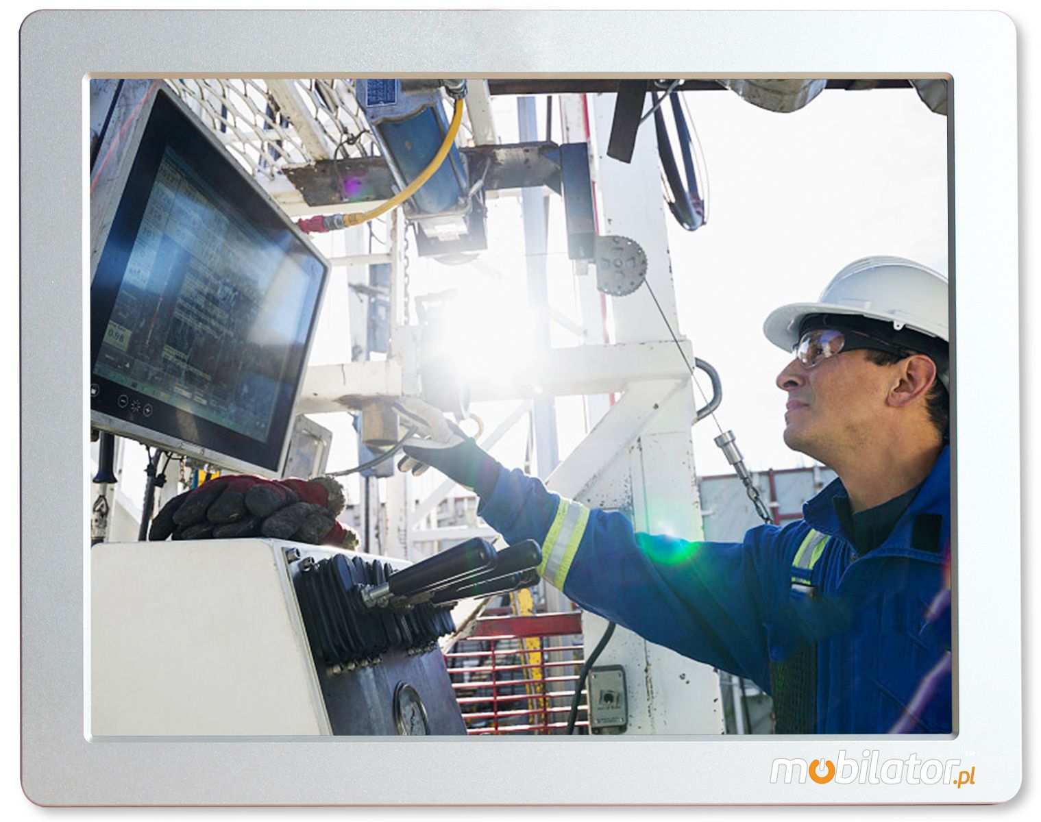 industrial panel pc durable resistant monitor lcd screen ip67