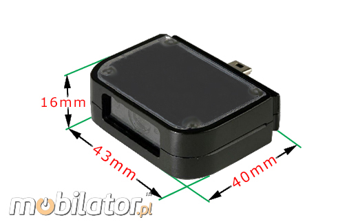 Mini czytnik Barcode 1D RIOTEC DC-9250 MicroUSB  Skaner 1D  Poręczny Kompatybilny Android mobilator.pl New Portable Devices Mobilne Skanery kodów kreskowych MINI OTG 