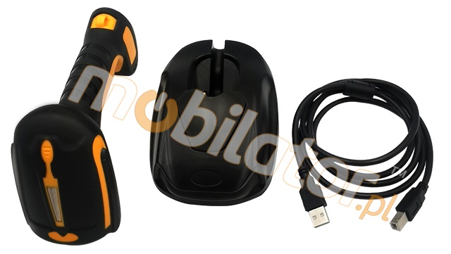 MobiScan QS-03S - Rugged reinforced waterproof (IP67 and 3m fall) industrial 2D barcode scanner with Bluetooth 4.0