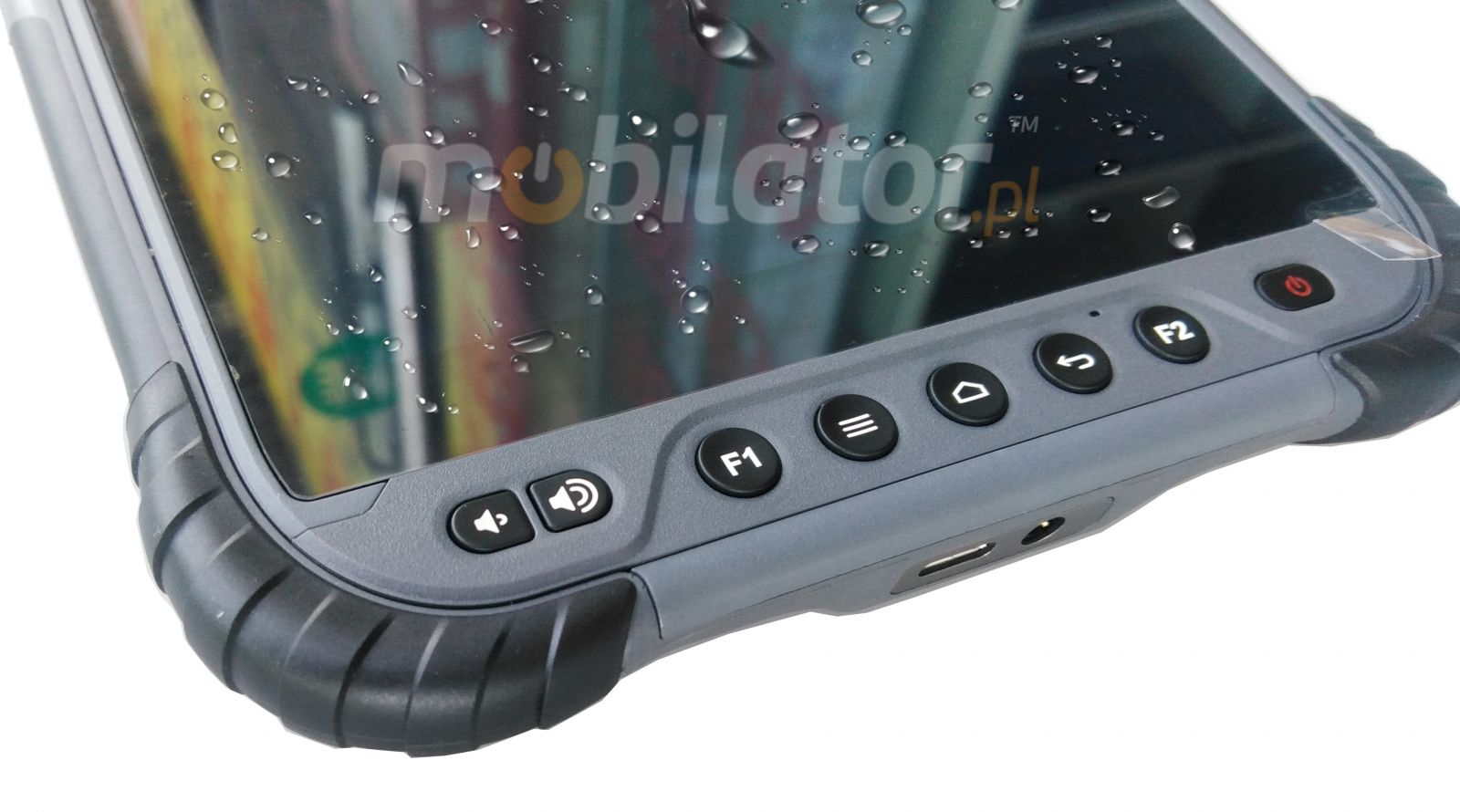 Odporny rugged tablet przemysłowy Android 7.0 MobiPad ST85SL NFC 4G IP67 mobilator umpc