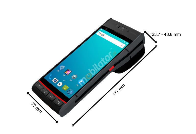 small industrial data collector android 8.0 new portable device 2020 with ip 66 protection