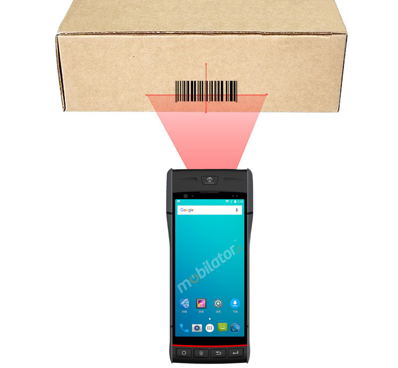 MobiPad Kolektor Przemysłowy SL60 1D 2D Skaner kodów Wifi bluetooth