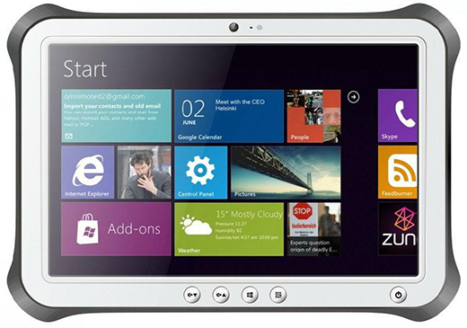 processor z3735d 10.1 rugged industrial tablet