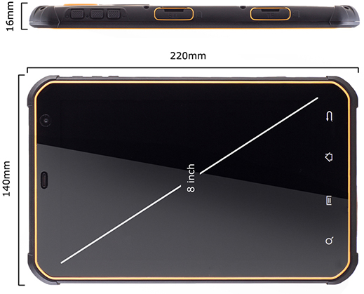 mobility rugged tablet industrial sincoole st8200