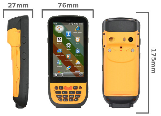 MobiPad Kolektor Przemysłowy rfid nfc wi-fi 1d 2d drukarka