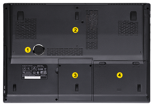 clevo p150em zdjecie tyl