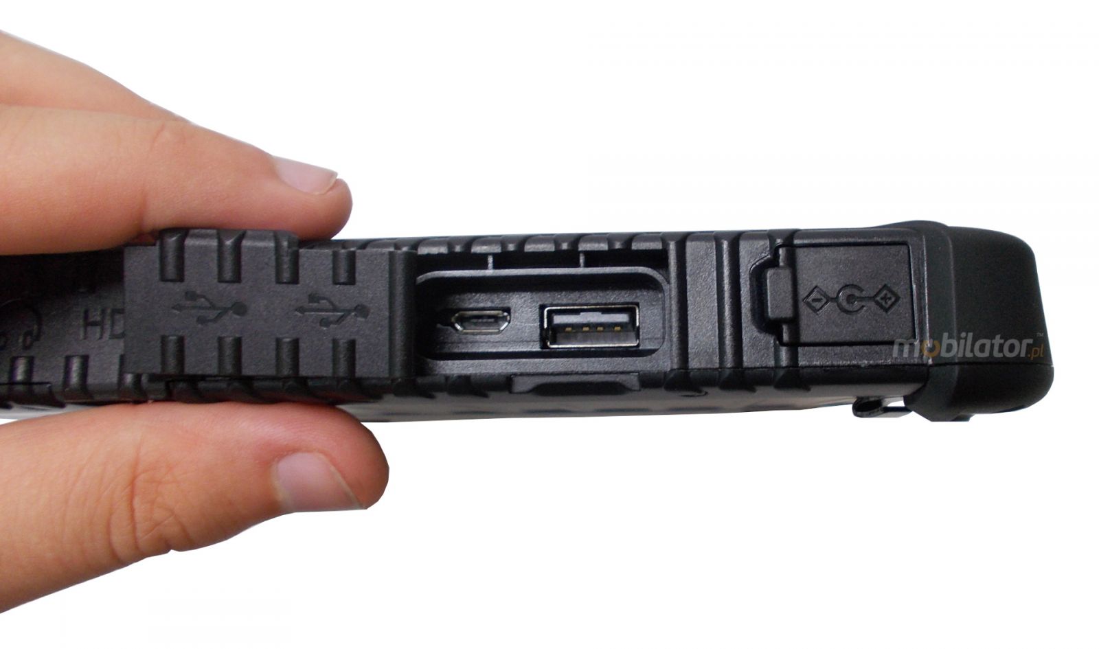 many ports USB microUSB waterproof secure Emdoor I16H mobilator.pl mobilator.eu